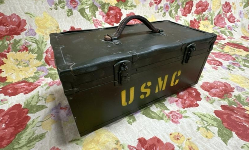 USMC Rifle Team Shooters Box Continental Vogue Luggage 7/61 - VERY RARE