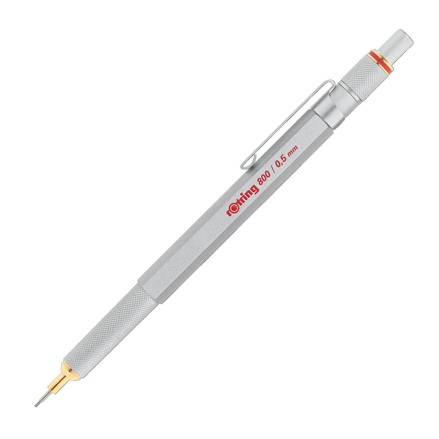 Rotring 800 Series Mechanical Pencil in Silver - 0.5mm - NEW in Box