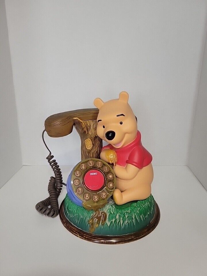 Vintage Disney Winnie The Pooh & Honey Desktop Home Telephone Untested