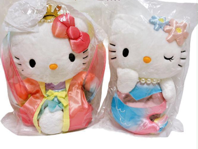 Hello Kitty Plush Toy Otohime & Mermaid Limited Edition 30cm 12\