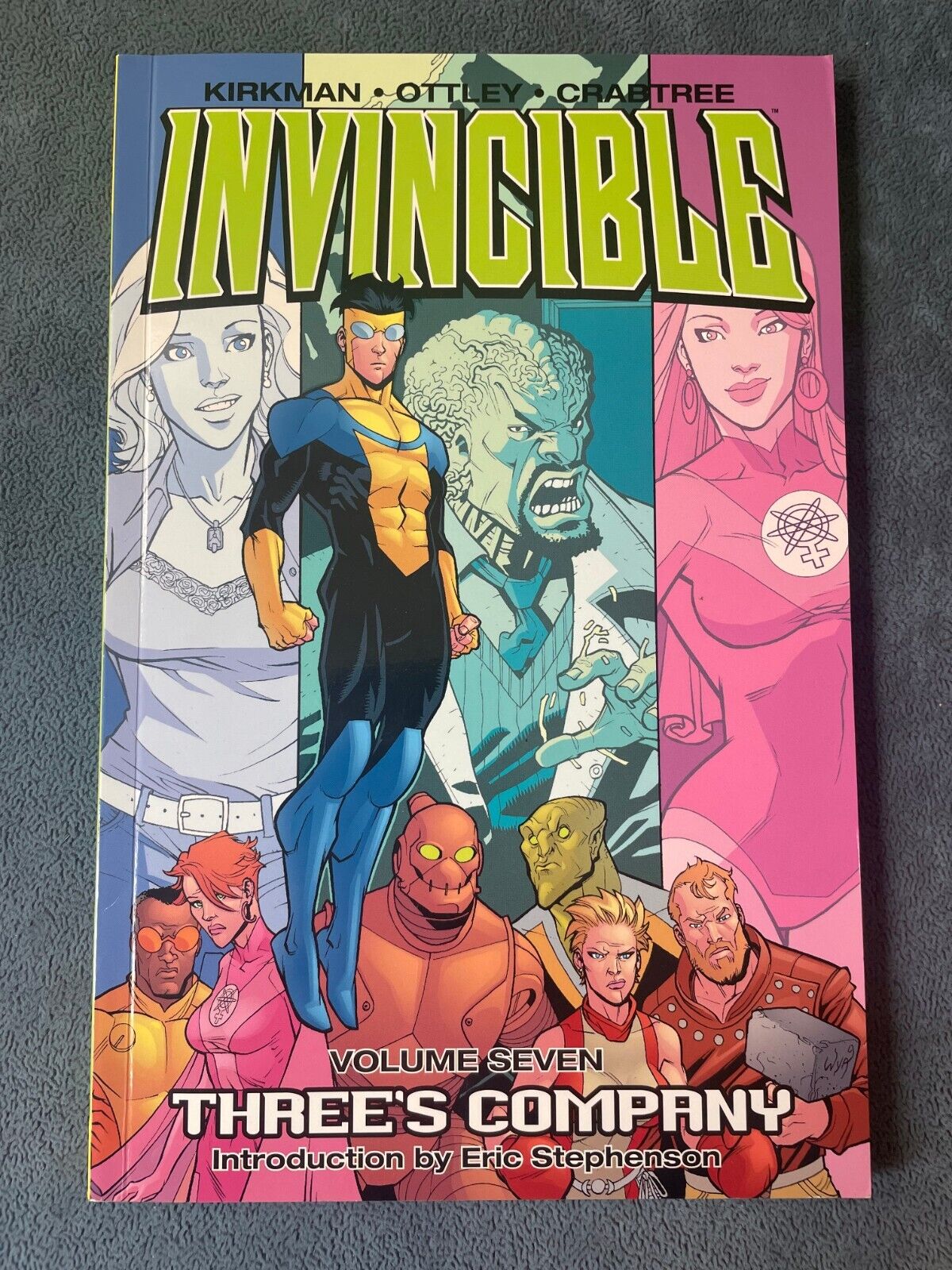 Invincible #7 TPB 2004 Image Comic Graphic Novel Robert Kirkman Threes Company