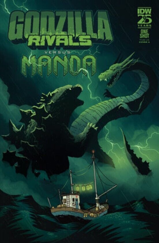 🦎 Godzilla Rivals: Vs. Manda Cover A (Lawrence) *7/31/24 PRESALE