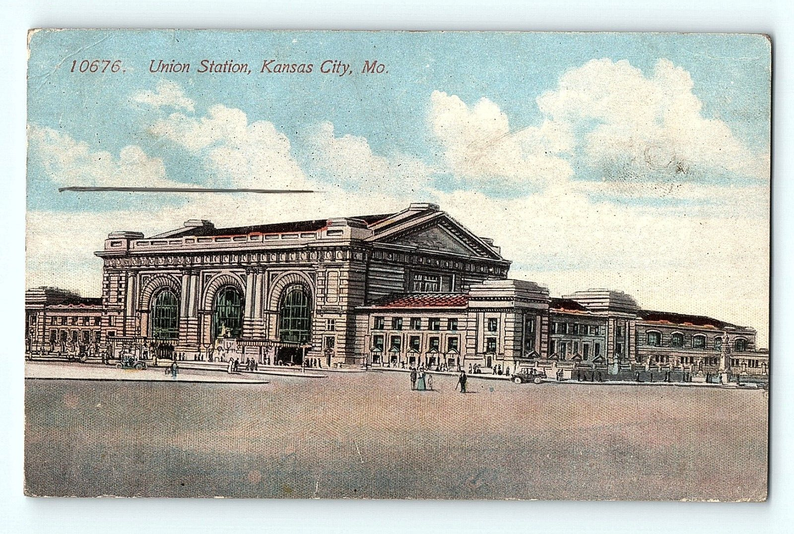 Union Station St. Louis Missouri 1914 Antique Postcard E3