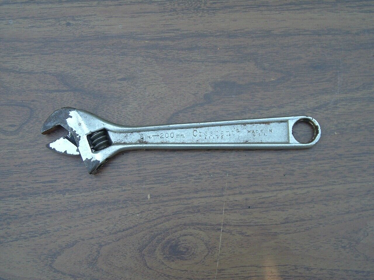 Vintage Crescent Adjustable Wrench 8