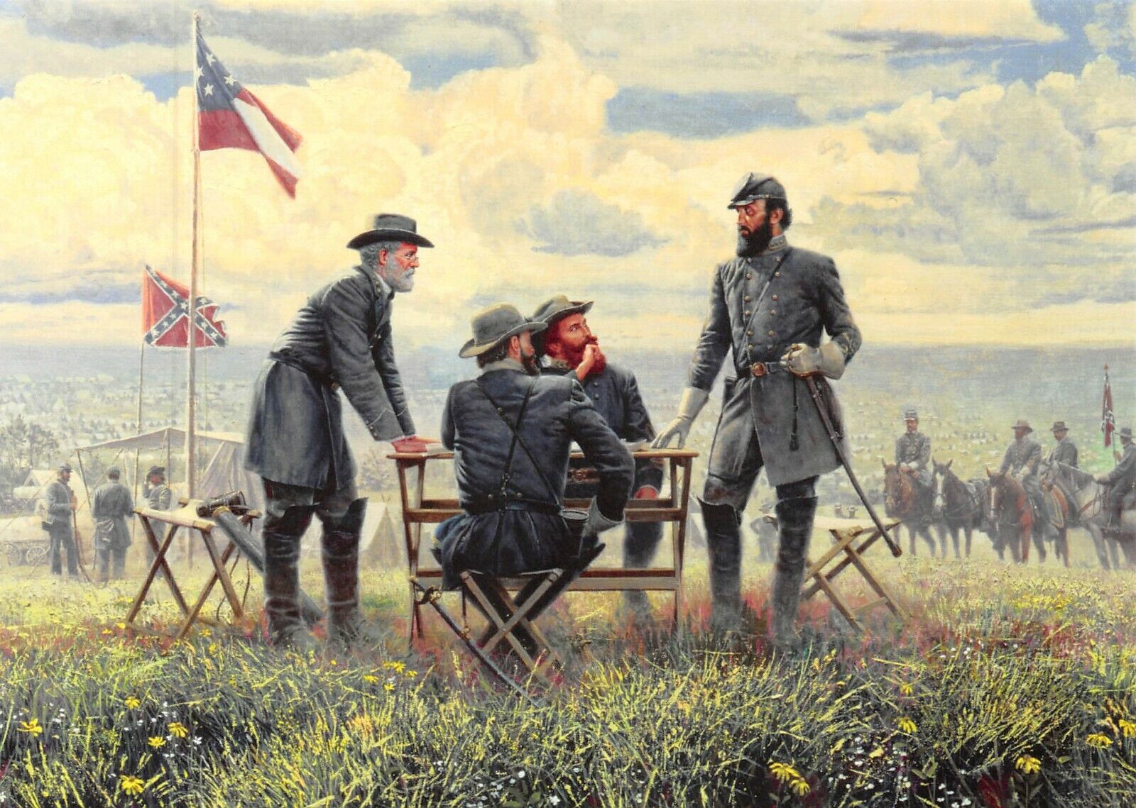 5X7 MORT KUNSTLER~I WILL BE MOVING WITHIN THE HOUR~SECOND MANASSAS~CIVIL WAR