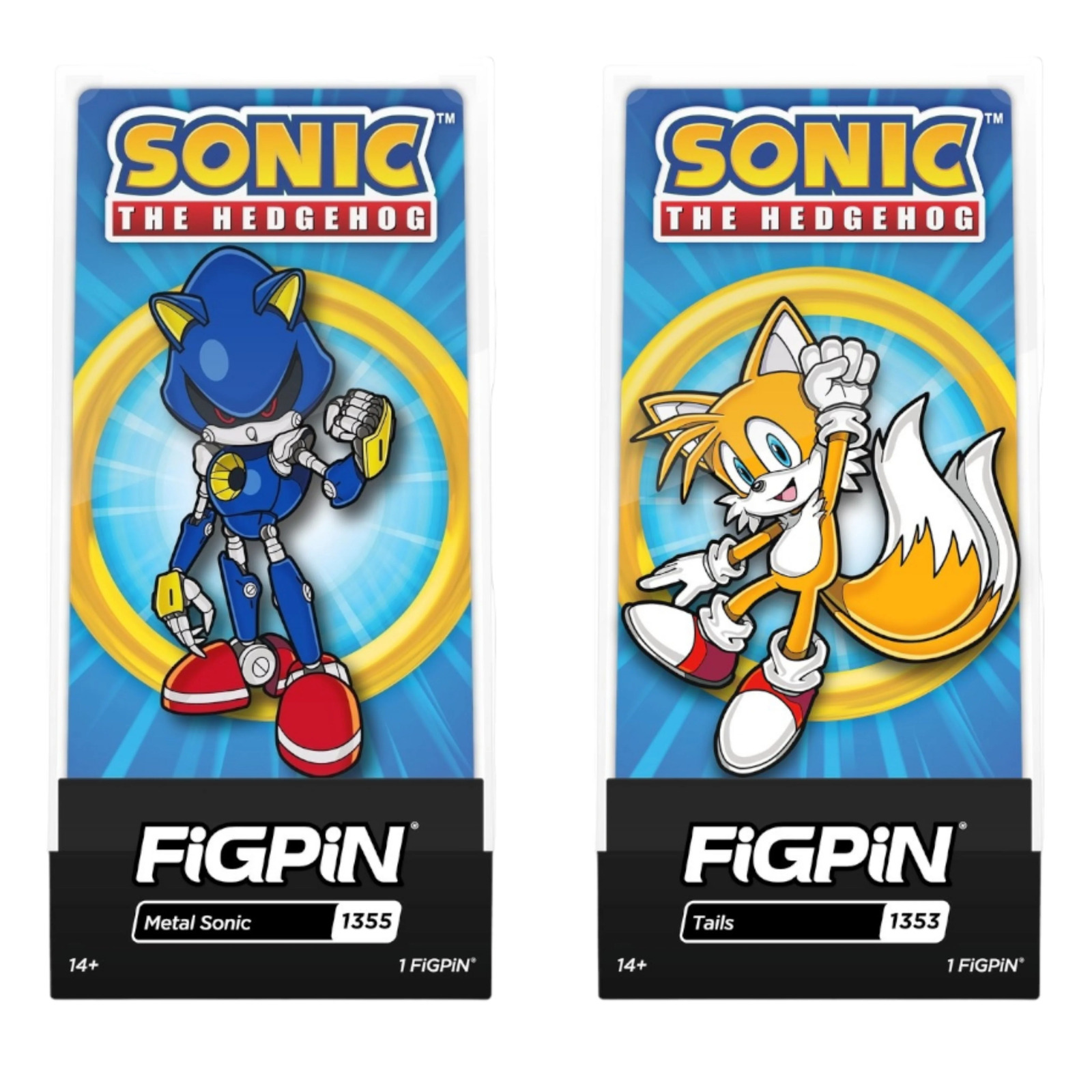 FiGPiN Classic: Sonic the Hedgehog - Set of 2