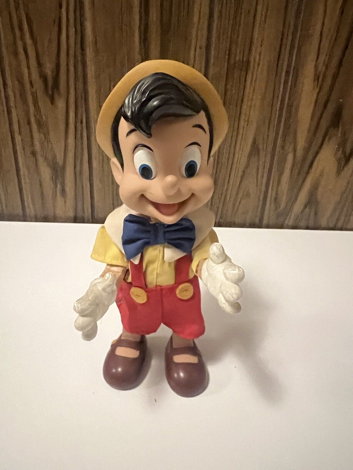 Vintage Walt Disney Pinocchio Figure Jointed Applause Doll 10\
