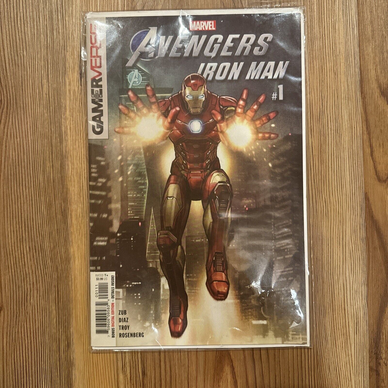 MARVEL\'S AVENGERS IRON MAN #1 (2020) NM Marvel Comics GamerVerse Game Prequel