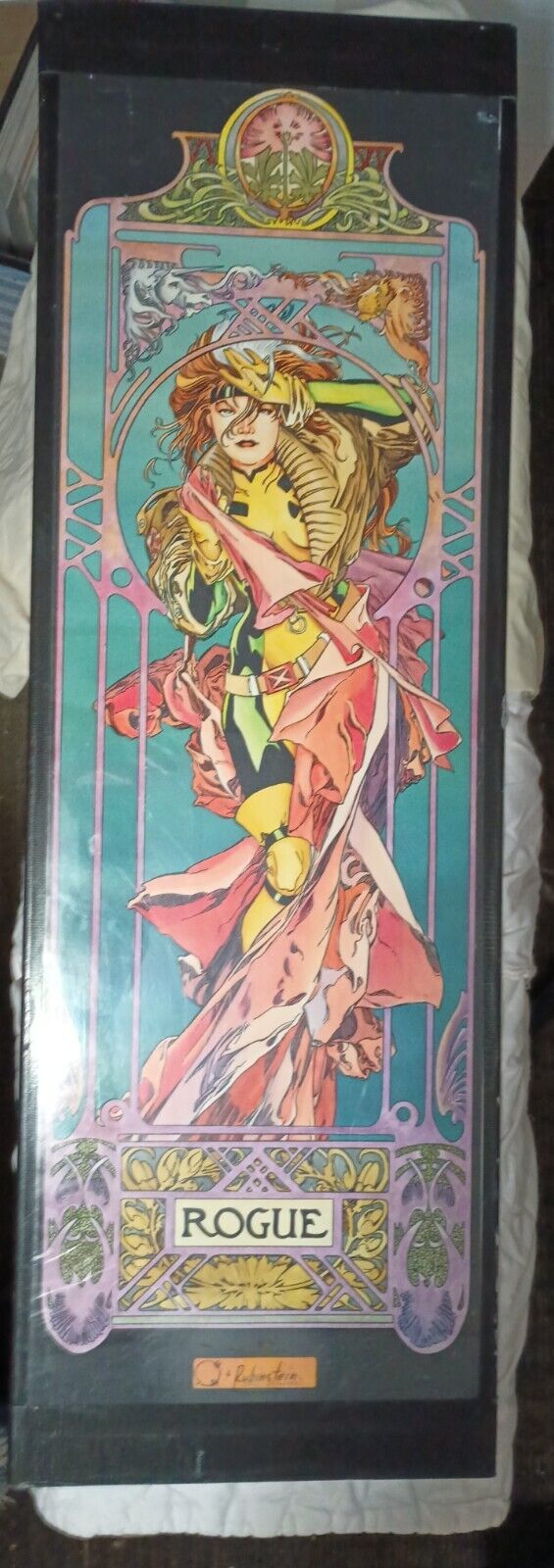 ROGUE AND GAMBIT 1994 POSTER SET  ART BY STRACUZZI RUBINSTEIN & PALMIOTTI