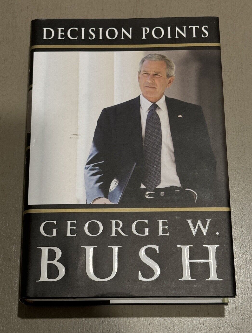 US President George W. Bush DECISION POINTS Signed Edition Book Autograph NEW