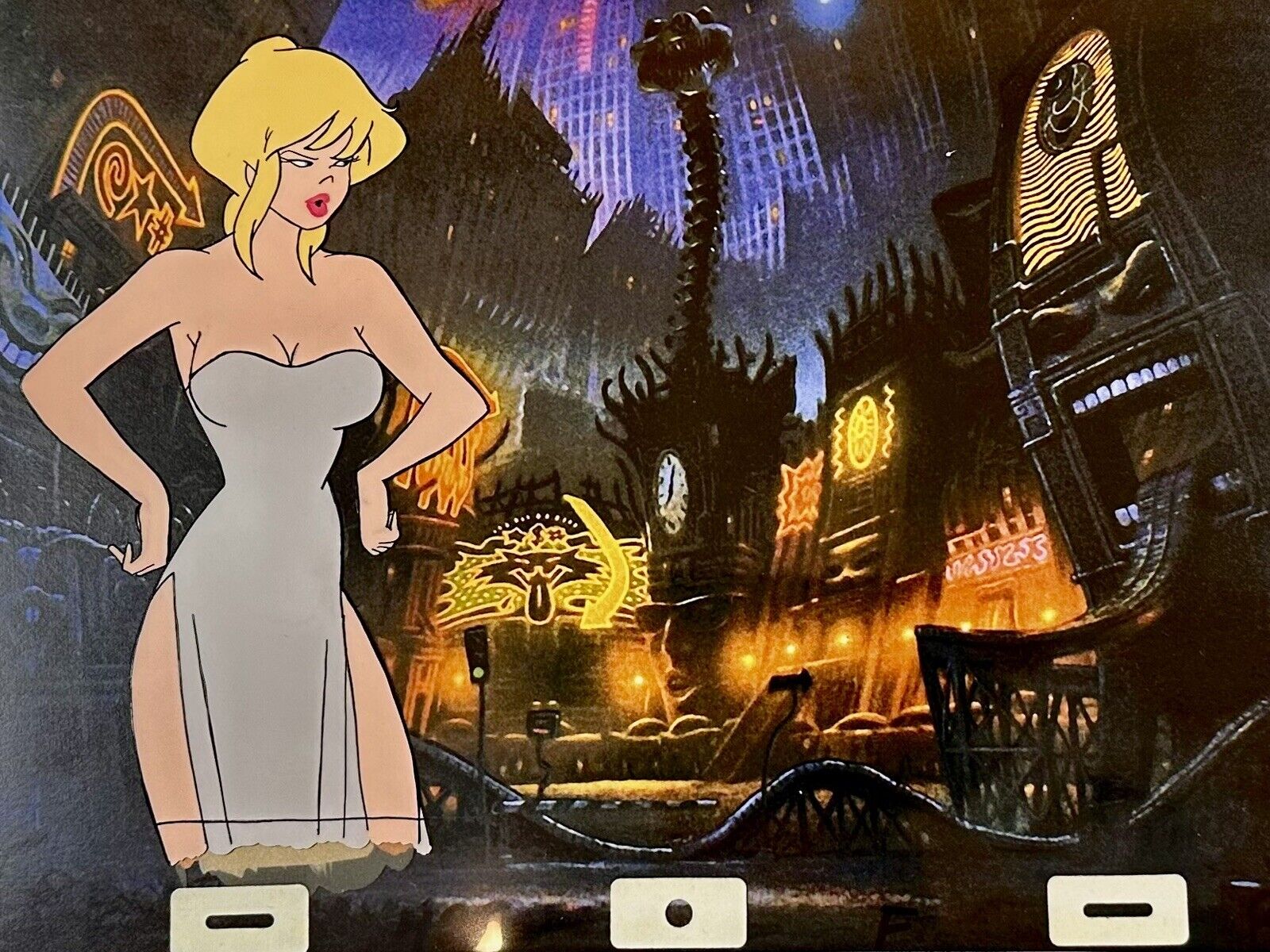 Cool World Holli Would Angry Animation Cel 1992