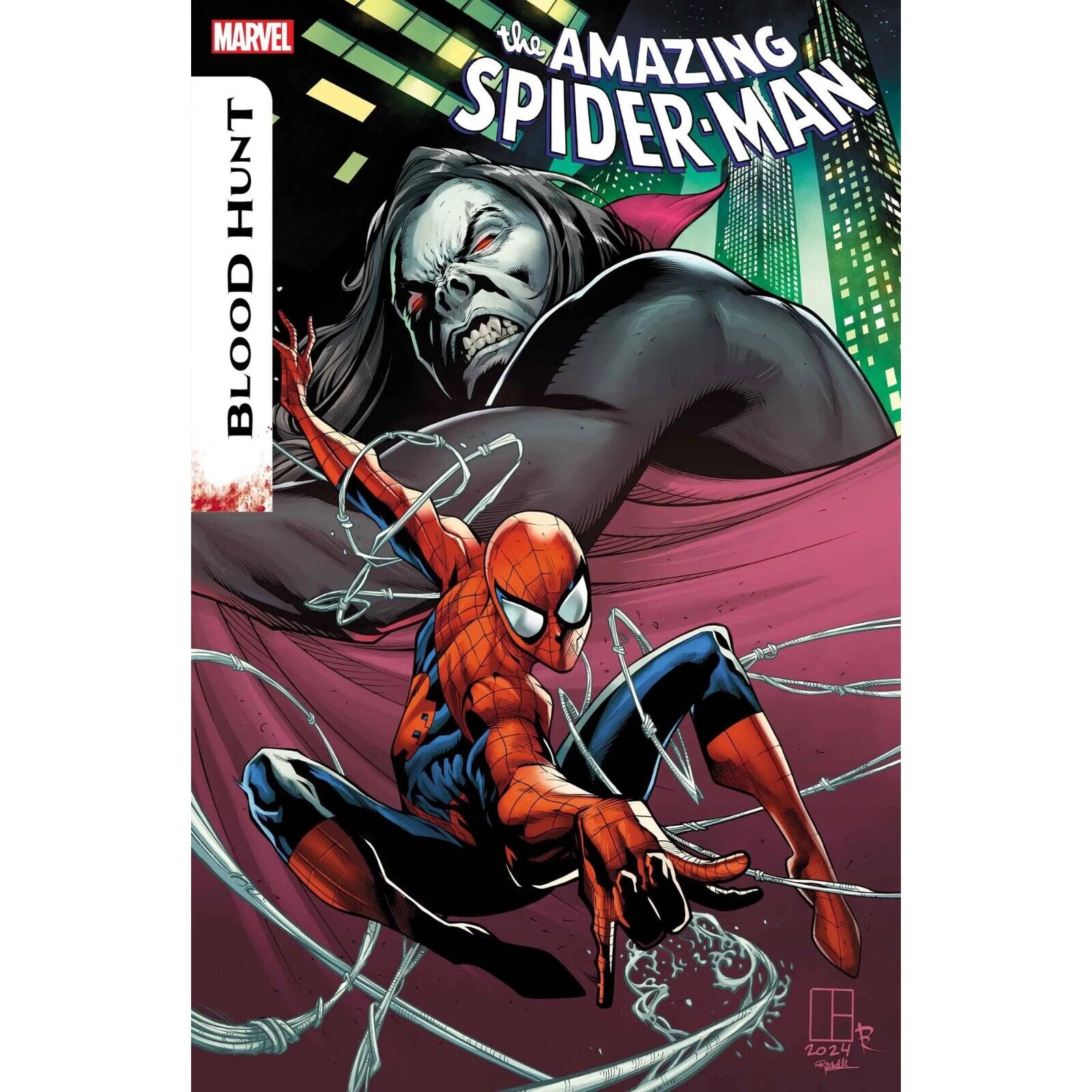 Blood Hunt: Amazing Spider-Man (2024) 1 | Marvel Comics | COVER SELECT