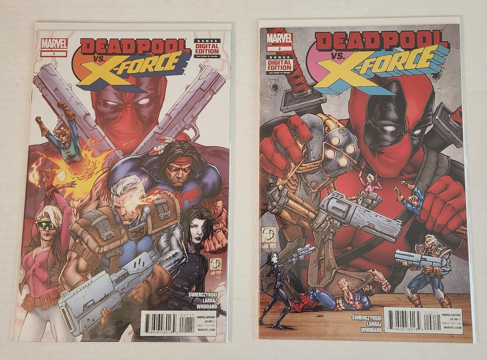Deadpool vs X-Force #1-4 (Marvel Comics 2014) Complete Set