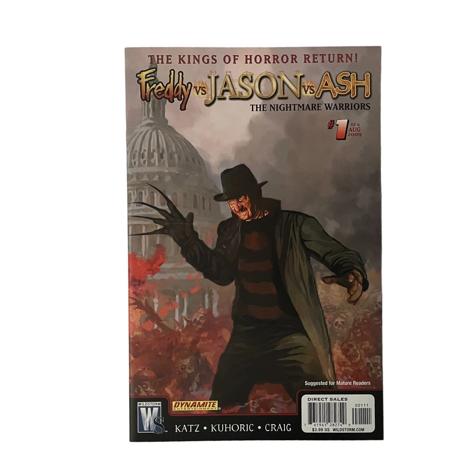 Freedy vs. Jason vs. Ash: The Nightmare Warriors #1 (2009-2010) Wildstorm