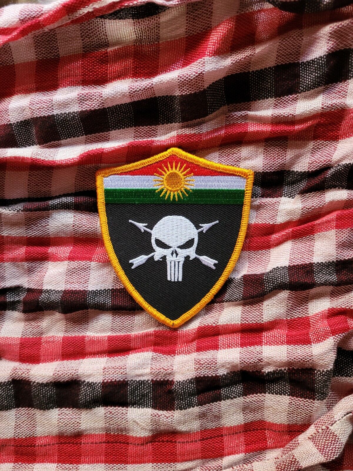 Iraq Kurdistan Peshmerga Special Forces Military Airsoft Morale Army War Patch