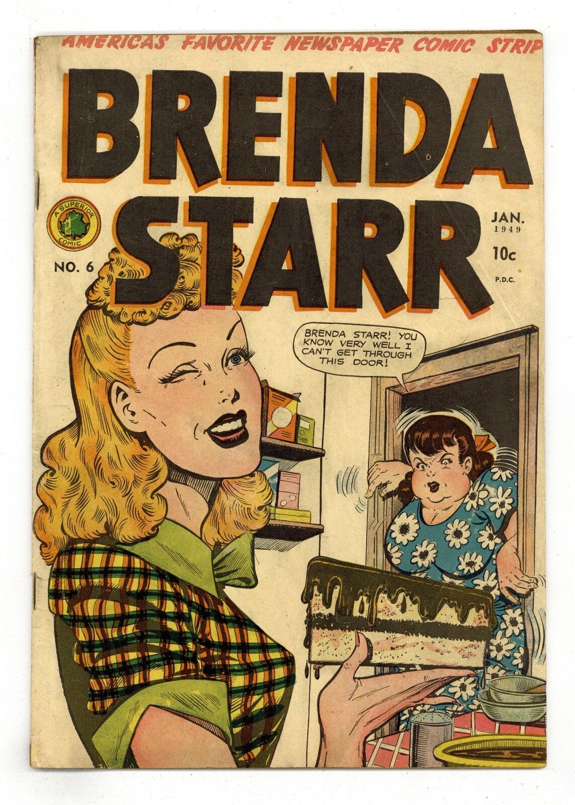 Brenda Starr #6 GD/VG 3.0 1948