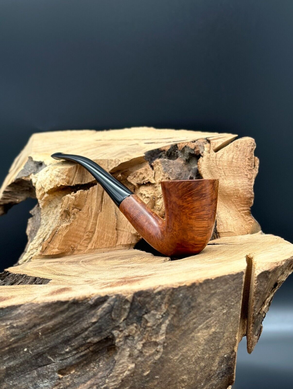 Butz Choquin Old Root 1283 Smooth Finish Bent Dublin Shaped Smoking Pipe