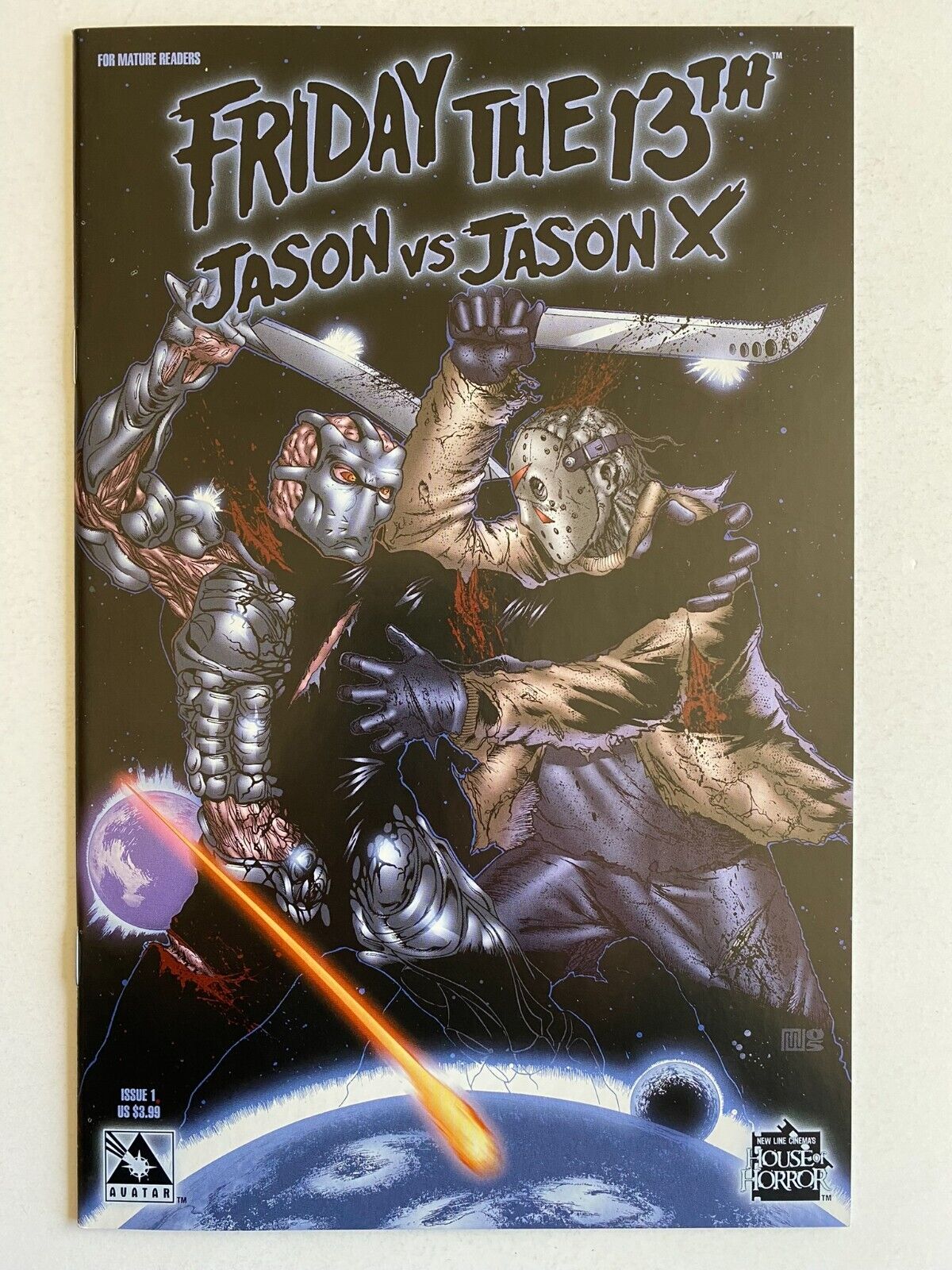 Friday the 13th Jason vs Jason X 1 Cover C Avatar Press 2006