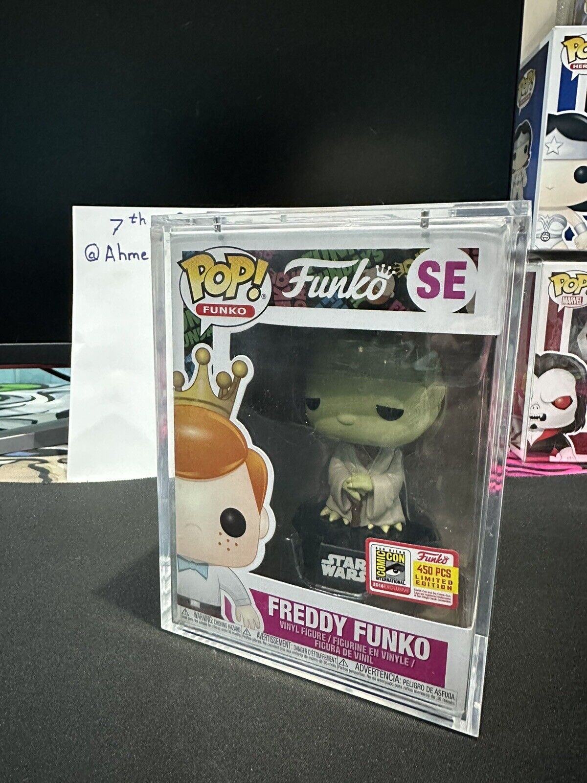 2018 SDCC Convention Exclusive Freddy Funko Fundays (as Yoda) 450 pcs LE GRAIL