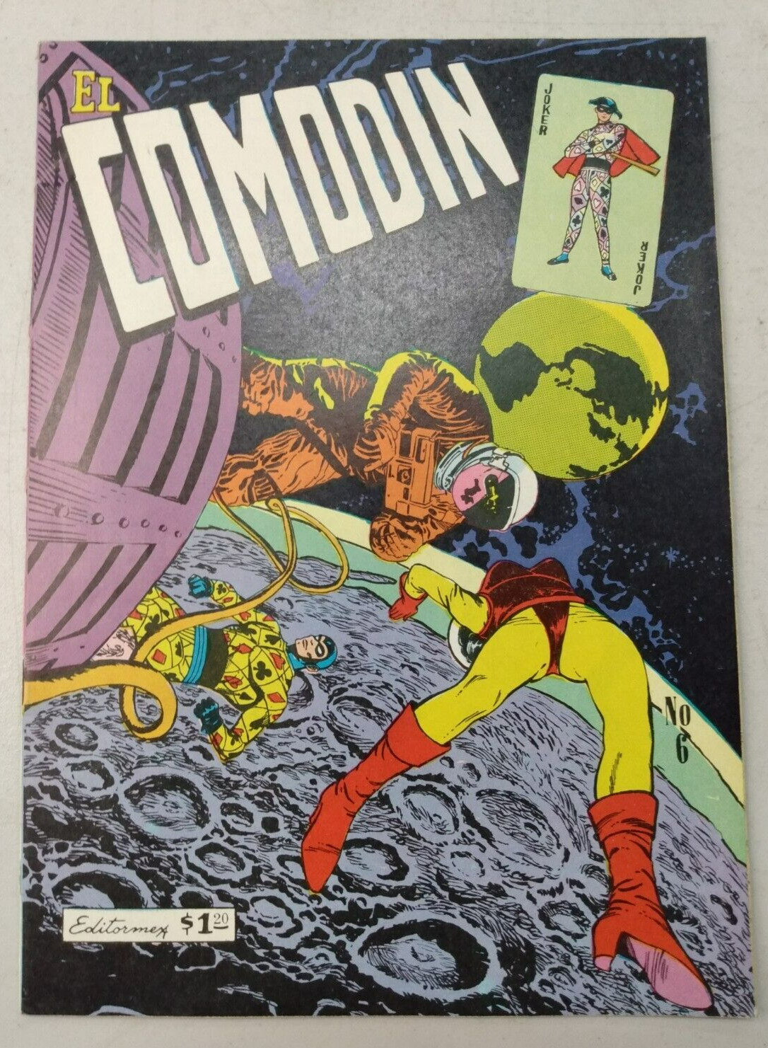 EL Comodin #6 Mexico Spanish 1970 Comic Book VHTF