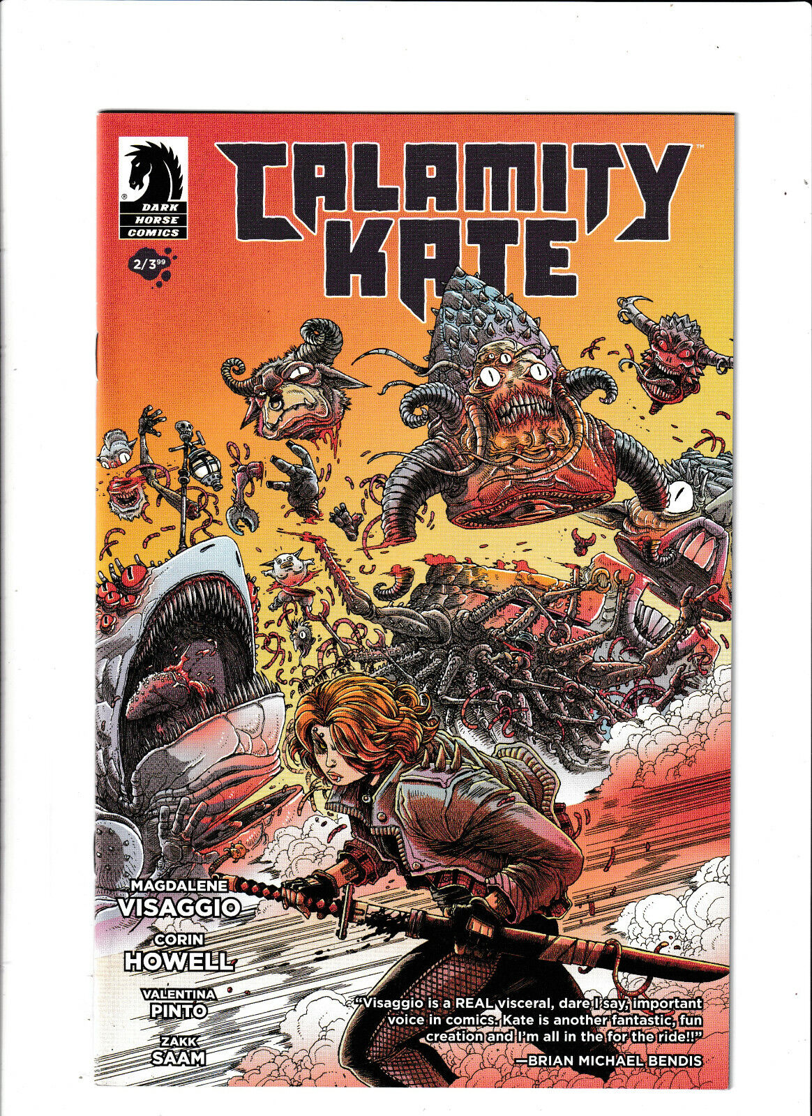 Calamity Kate #2 NM- 9.2 Dark Horse Comics Mags Visaggio