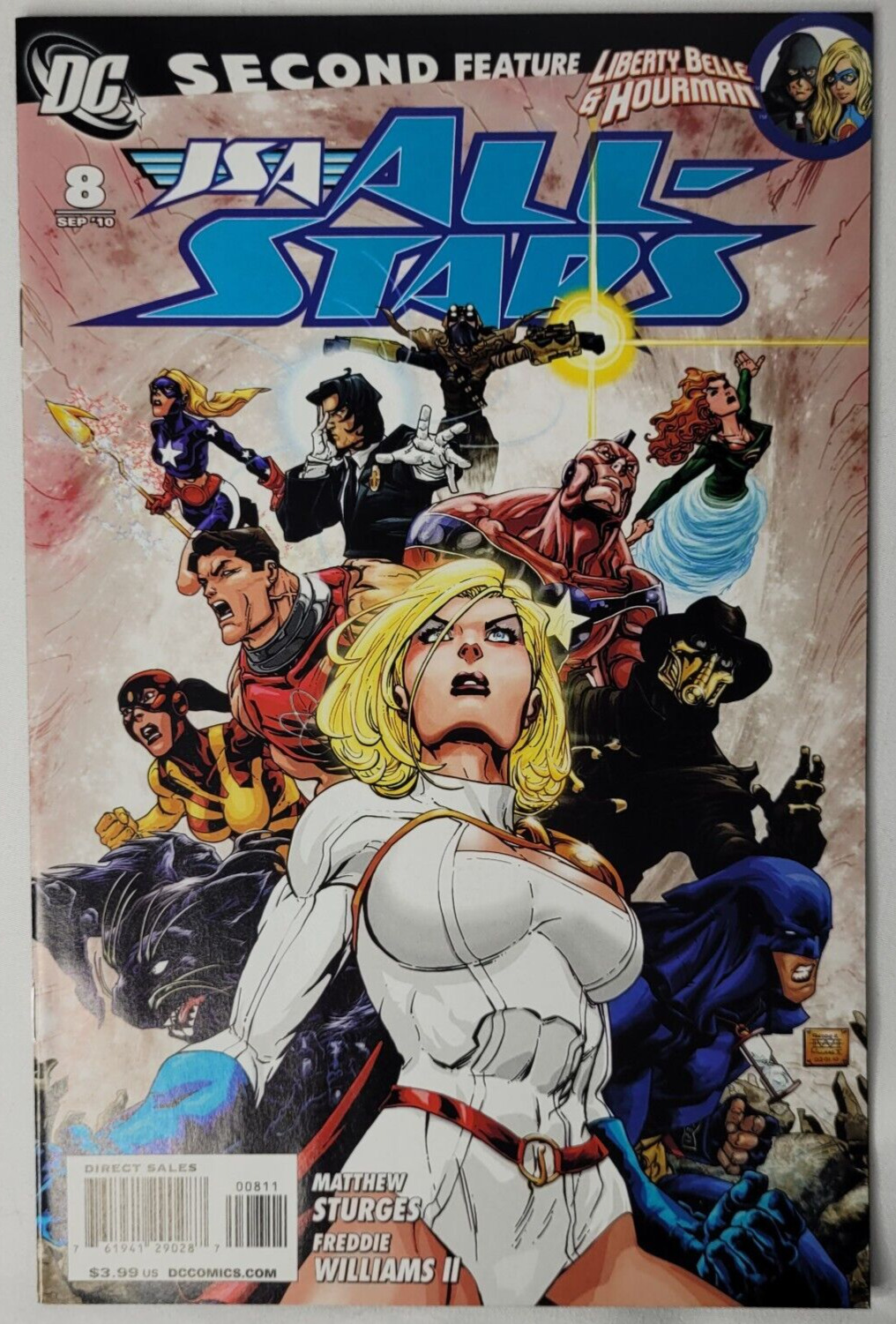 DC Comics JSA All-Stars #8 (2010)-Power Girl