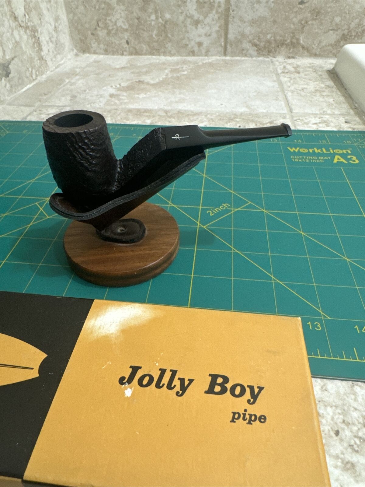Jolly Boy Tobacco Pipe Don Roberto Brand New Unique Shape Rare