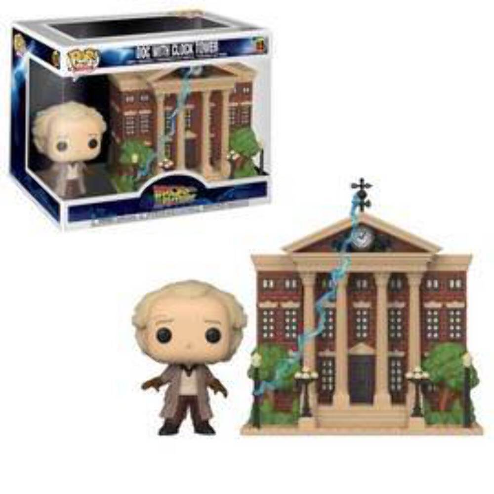 Funko POP Town: Back To The Future - Doc With Clock Tower #15