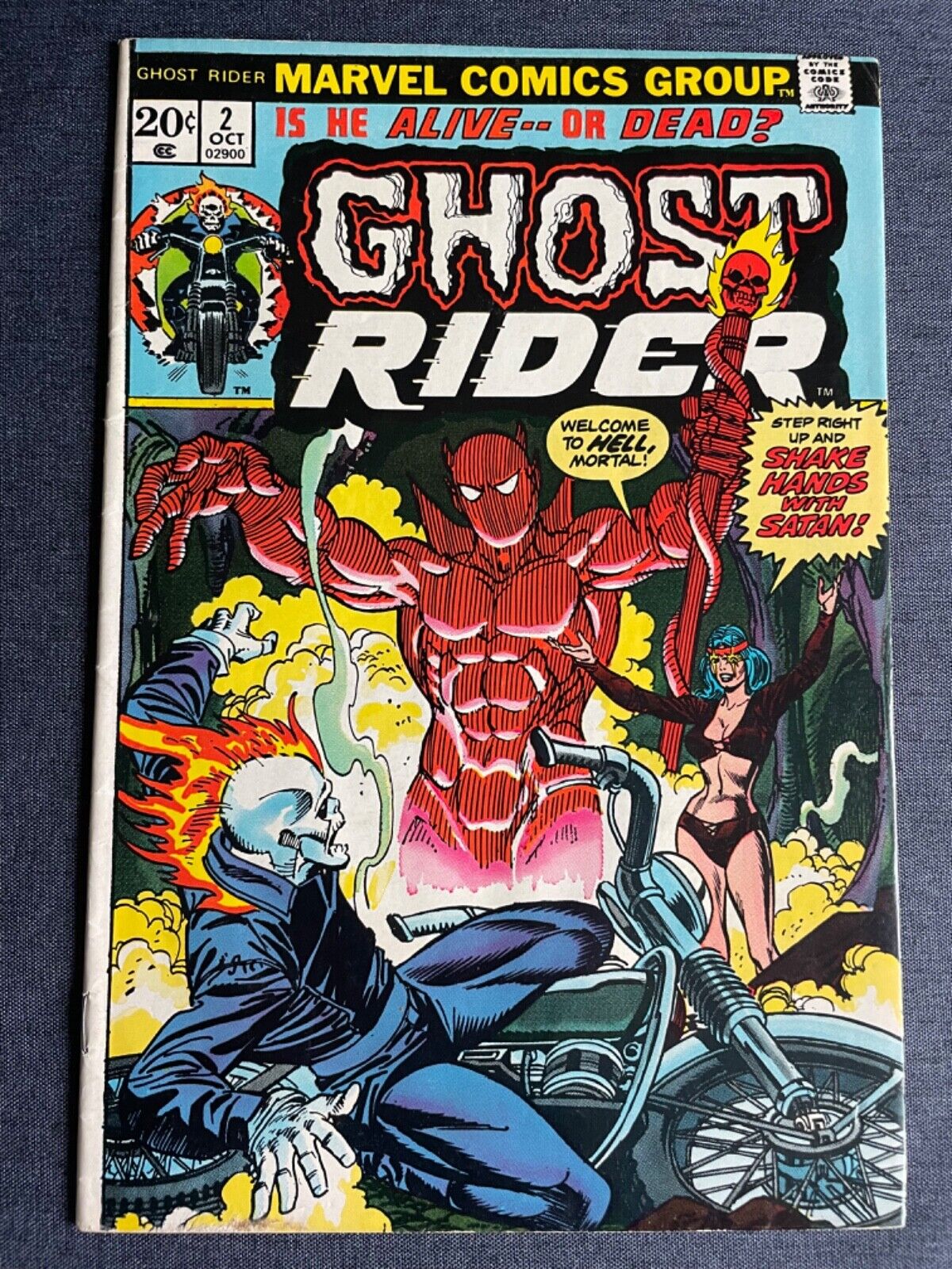 Ghost Rider #2 (Oct. 1973) FN