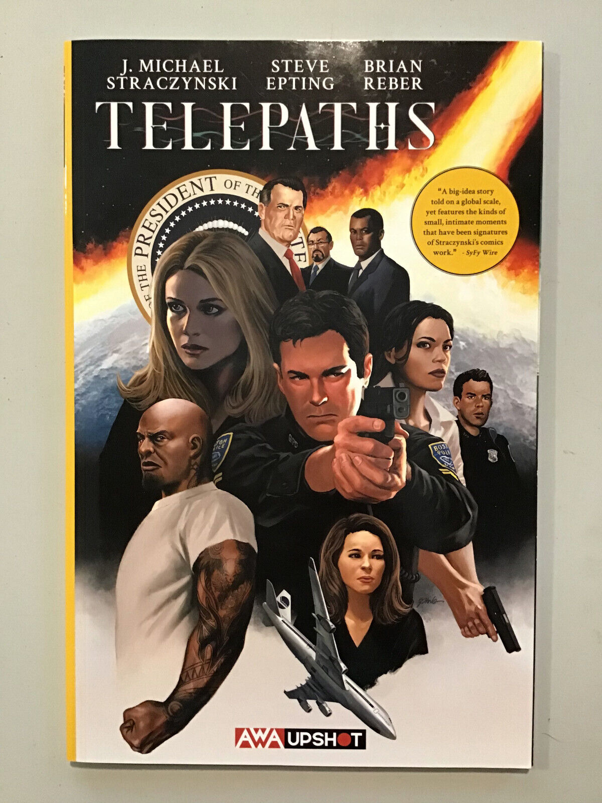 Telepaths TPB (2022 AWA) by J. Michael Straczynski Steve Epting