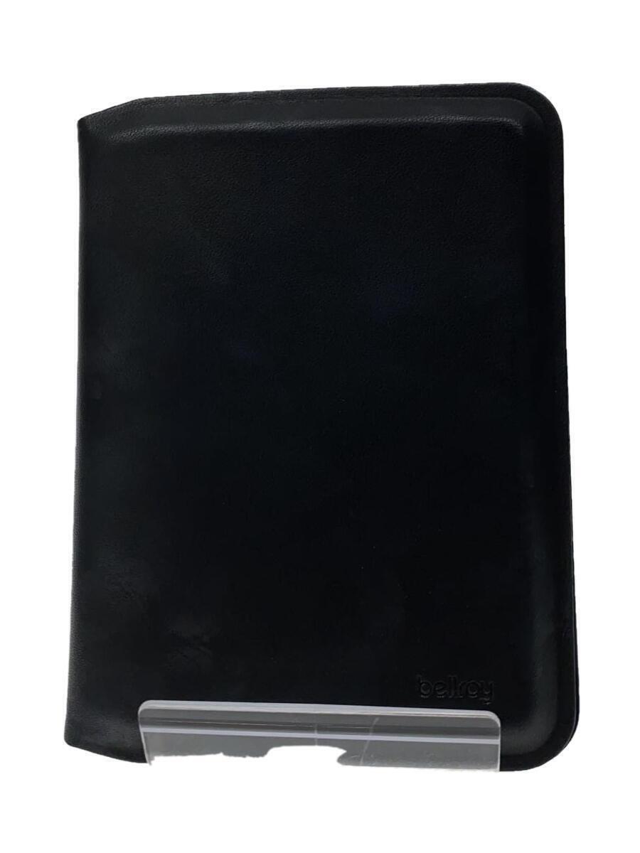 Bellroy Notebook Cover Leather Black Men