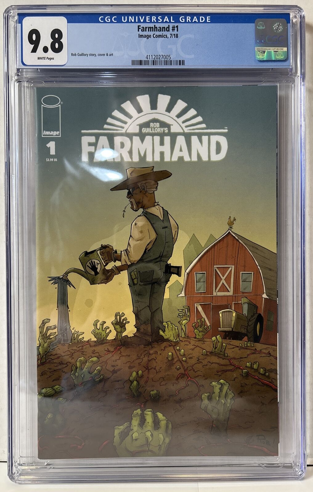 Farmhand #1  Image Comics (2018)  Rob Guillory (Chew)     1st Print  CGC 9.8