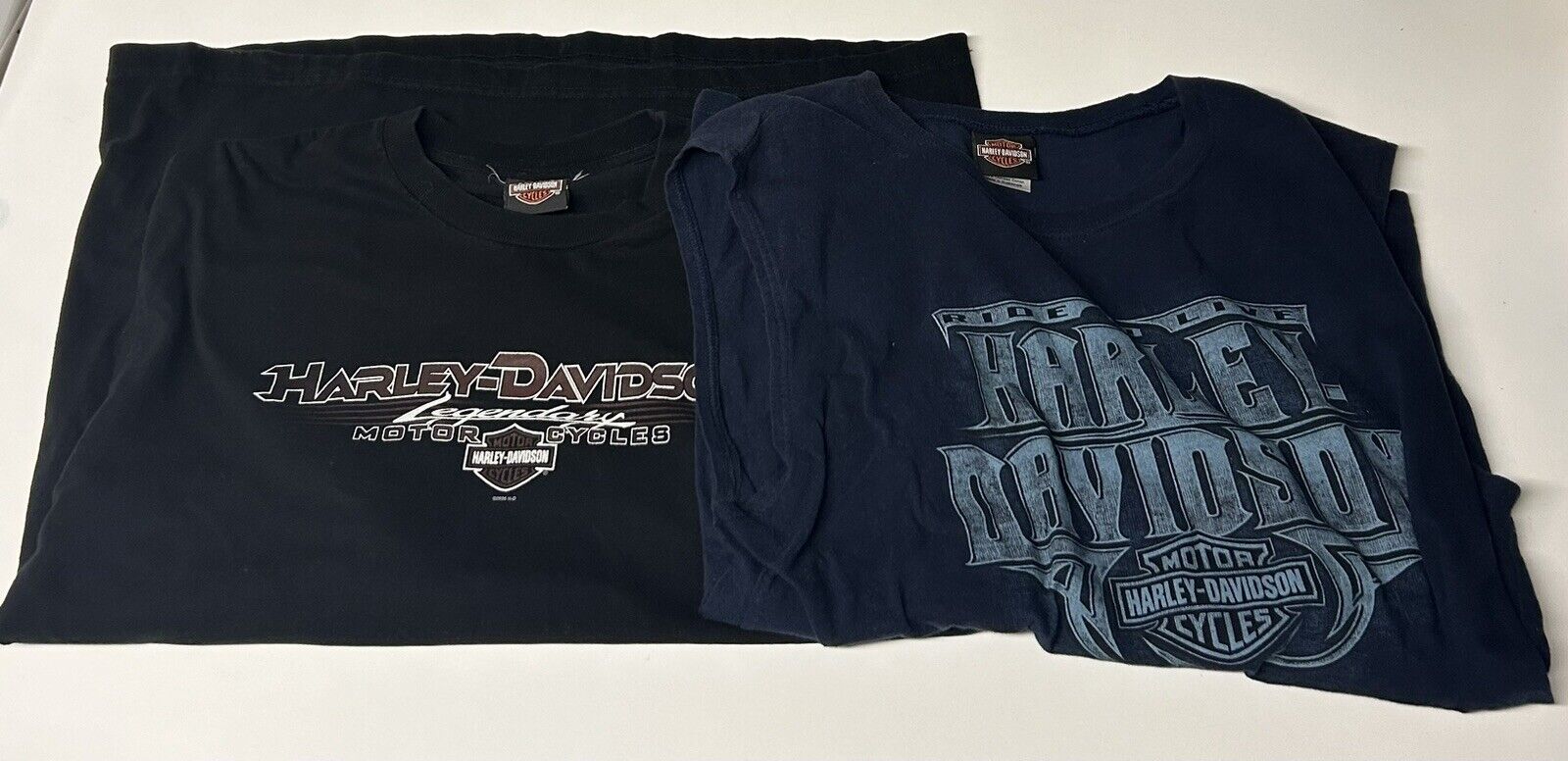 Lot Of 2 Harley Davidson Shirts Size XL