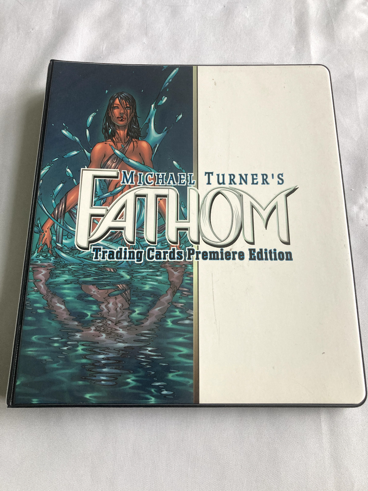 FATHOM PREMIERE EDITION TRADING CARD BINDER, CARDS, CHASES, SKETCHES, 2001