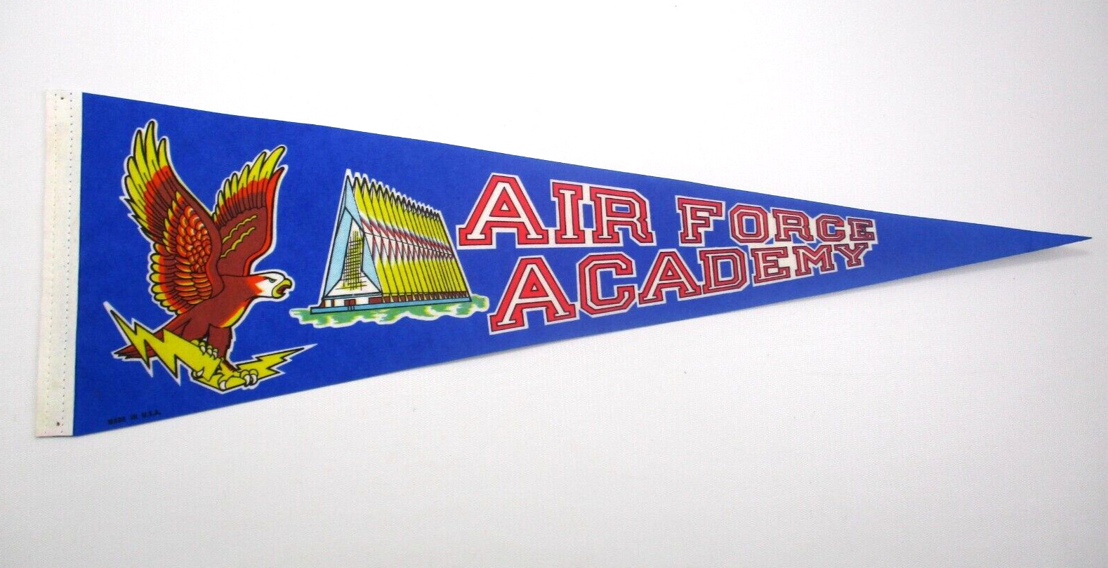 Vintage USAF United States Air Force Academy Felt Pennant 26