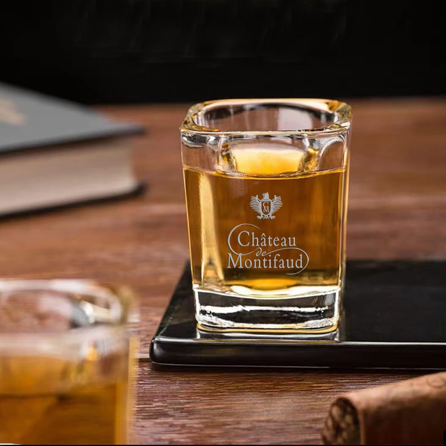 CHÂTEAU DE MONTIFAUD Cognac Shot Glass