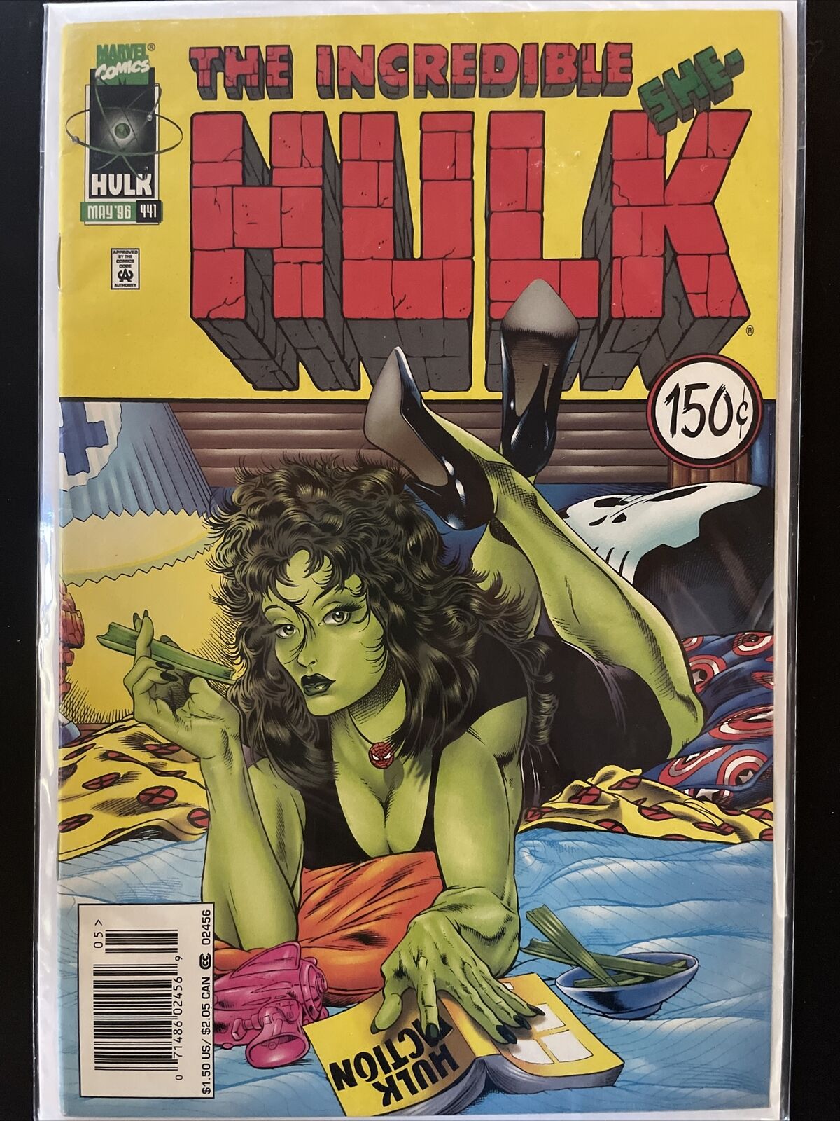 Incredible Hulk #441 (Marvel) Rare Newsstand Variant Pulp Fiction Homage