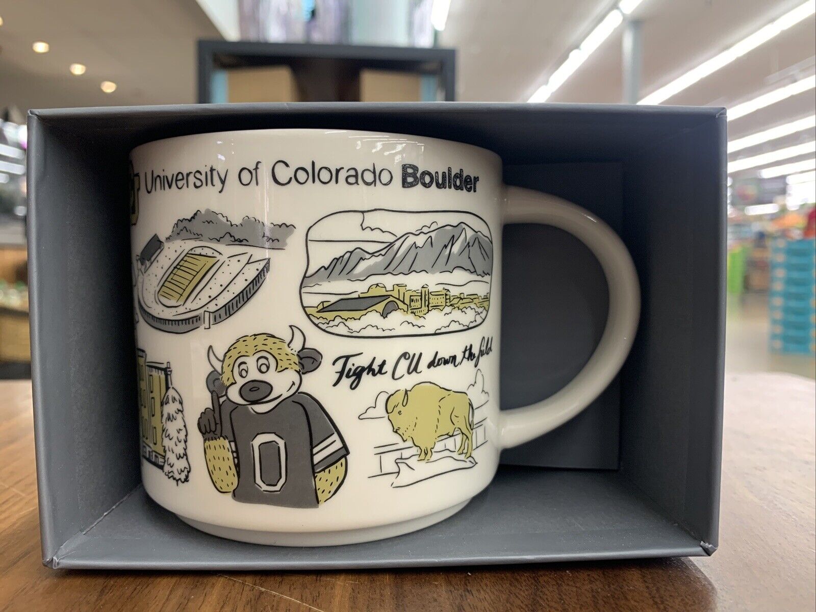 University Of Colorado Starbucks Coffee Mug Boulder Been There Campus Collection
