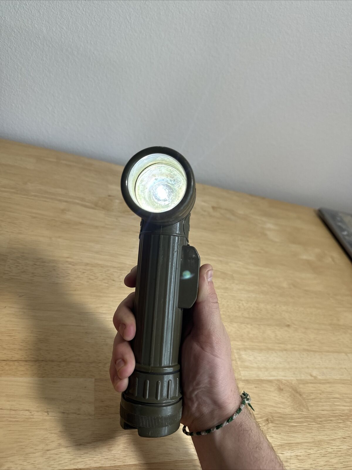 Vintage FULTON (MX-991U) Military Flashlight, Made In The USA - Tested