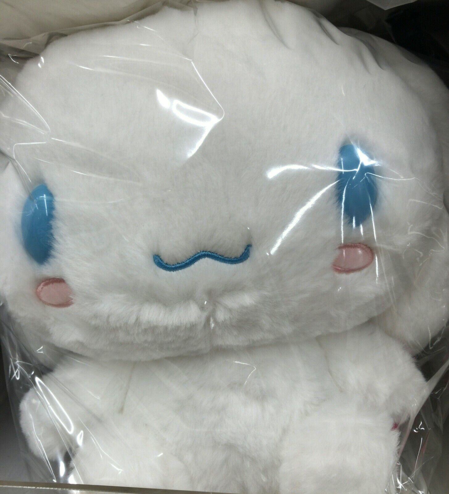 Sanrio Cinnamoroll Fluffy Stuffed Toy M Size 143105-20 White Plush Doll Gift New
