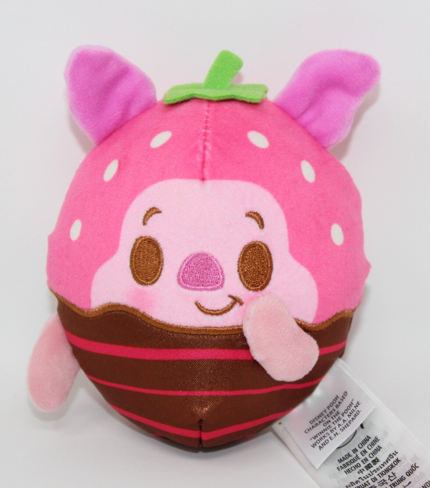 Disney Munchlings Plush Piglet Chocolate Dipped Strawberry Scented Fruity Finds