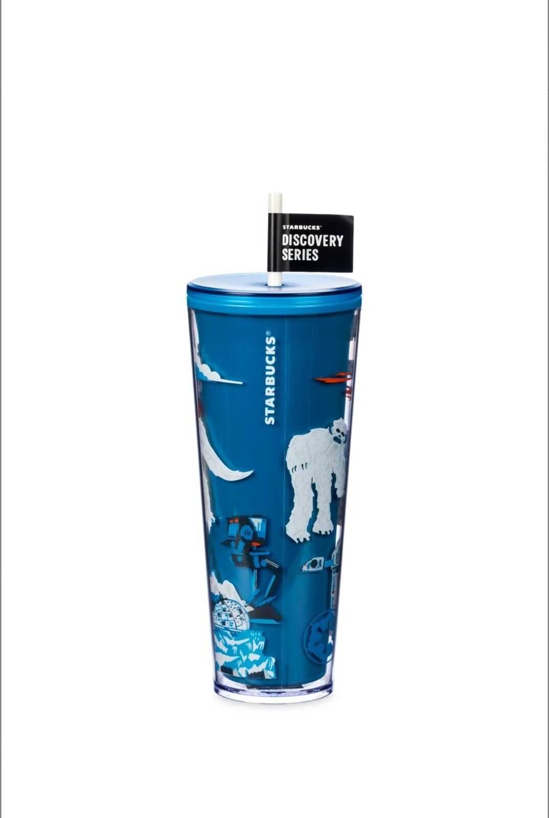 NEW Star Wars Hoth Starbucks Tumbler with Straw 2024 | May The 4th