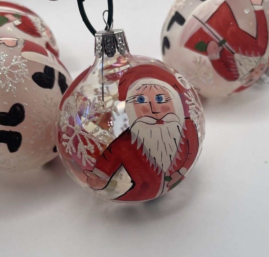 Old World St Nick Hand Painted Glass Christmas Ornament Might Be From Poland