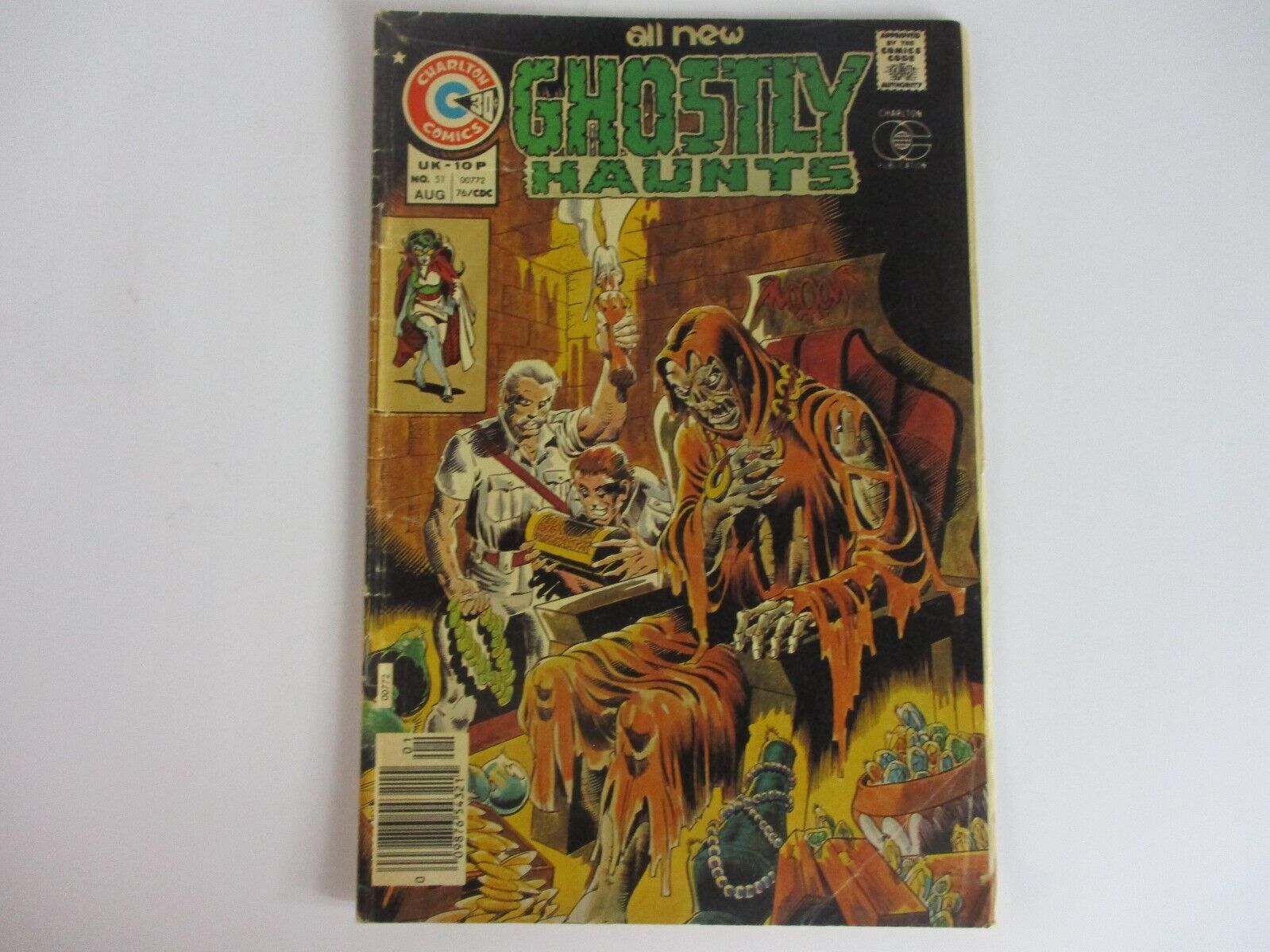Charlton Comics GHOSTLY HAUNTS #51 August 1976