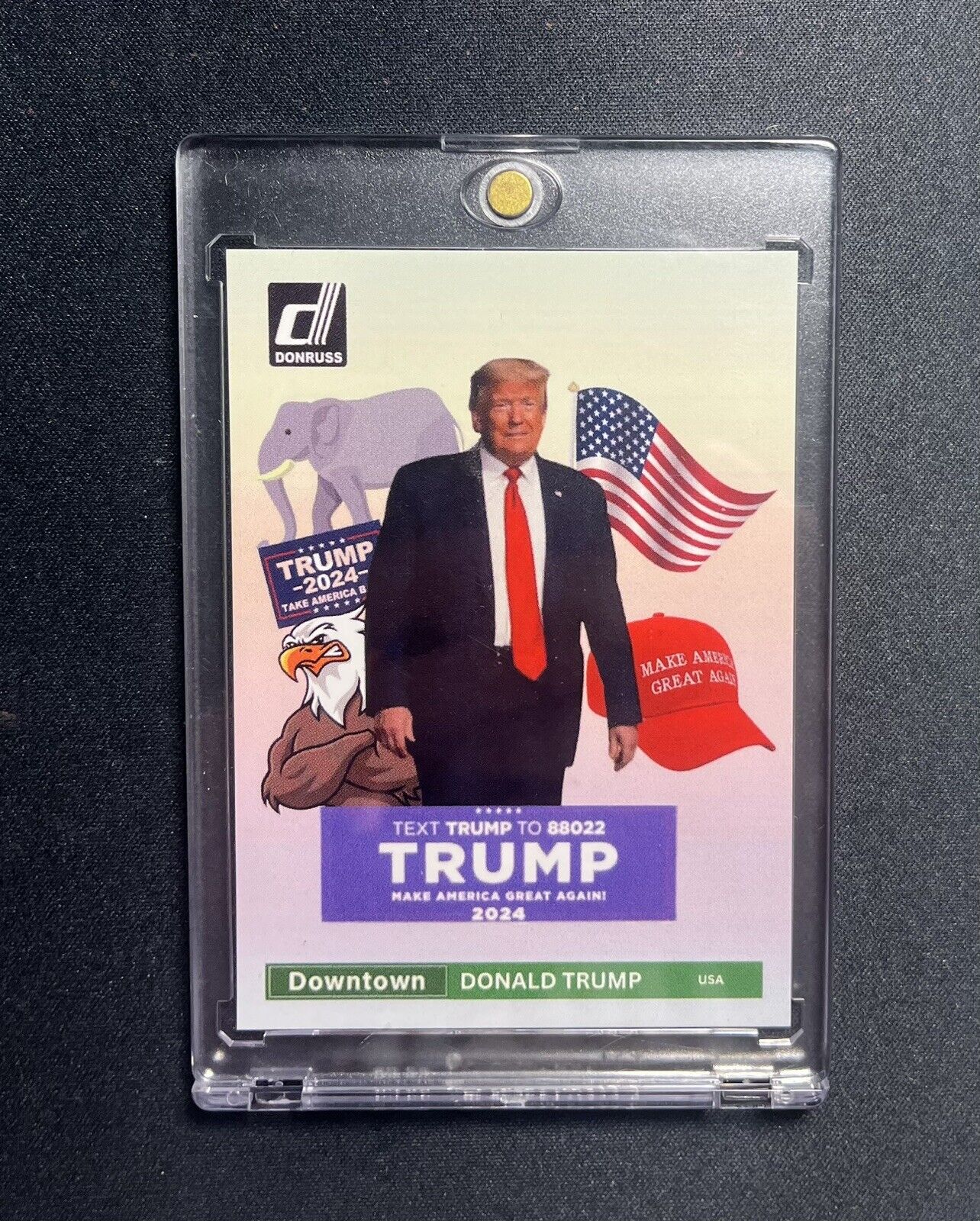 Custom Donald Trump Downtown Style Card 45th President USA