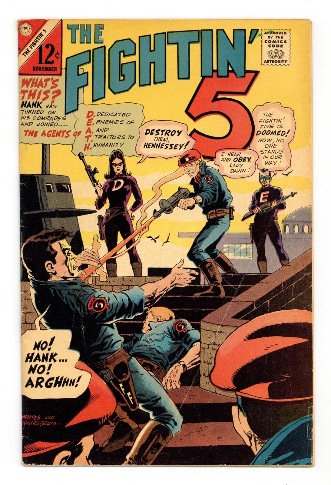 Fightin' Five #40 VG- 3.5 1966