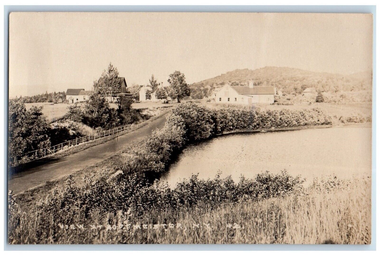 c1910\'s View At Hoffmeister New York NY, Hamilton County RPPC Photo Postcard