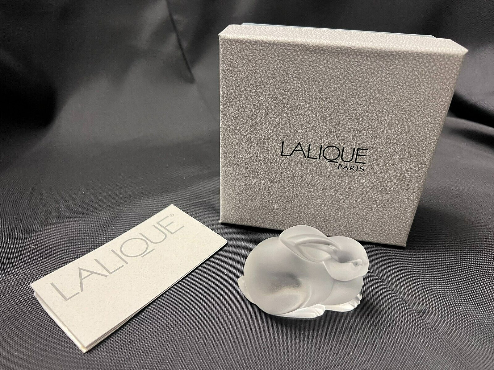 NIB - Lalique (France) Frosted Crystal \