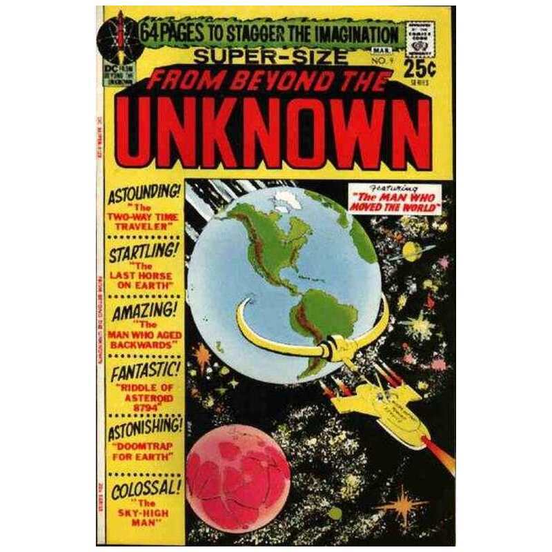 From Beyond the Unknown #9 in Very Fine + condition. DC comics [o]