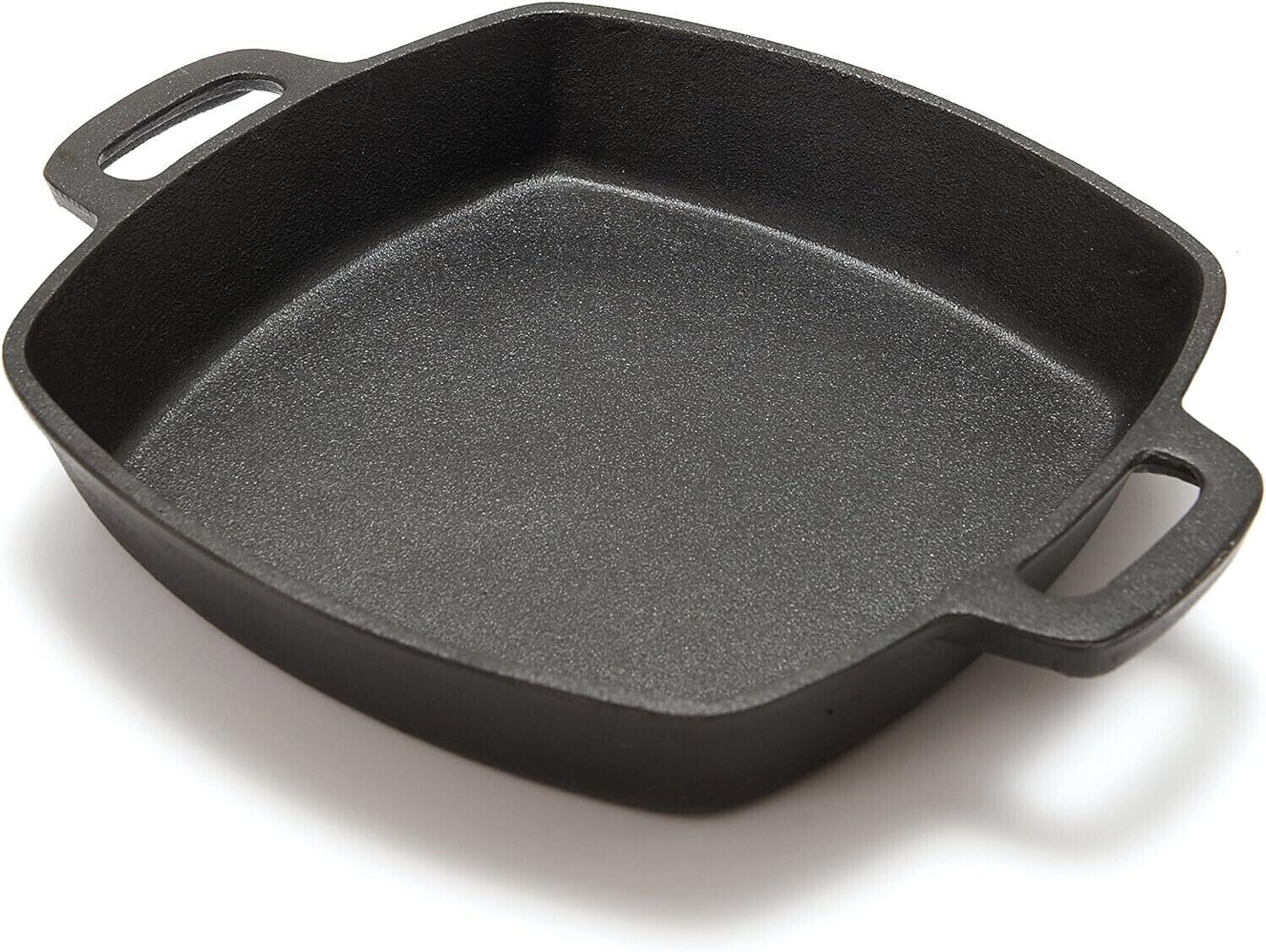 GrillPro 91658 Cast Iron Square Pan